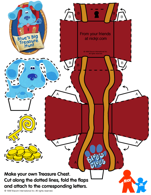 Printable Treasure Chest
