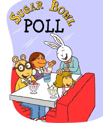 Sugar Bowl Poll, Arthur and friends hanging out