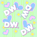 'D.W.' Wallpaper pattern