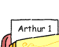 Bookmark of Arthur