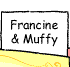 Bookmark of Francine and Muffy