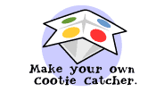 Make your own Cootie Catcher