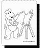 help Barney paint a picture