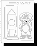 help BJ find the shapes coloring page