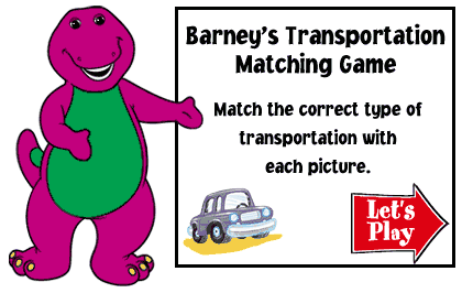 Instructions for Transportation Matching Game