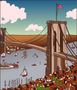 Early Brooklyn Bridge