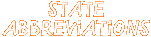 State abbreviations