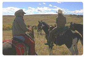 Cowboys on the range