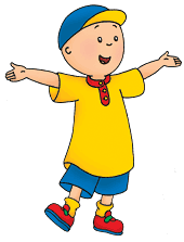 Caillou welcoming you!