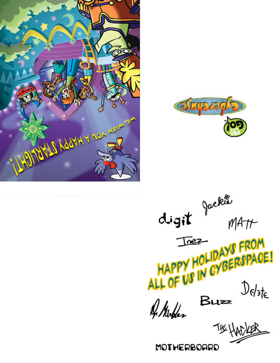 Cyberchase . Club . Make It . Cyberchase Printable Holiday Card | PBS Kids