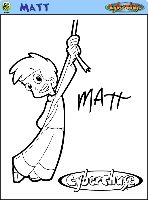 Cyberchase Matt PBS Kids