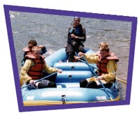 whitewater rafters