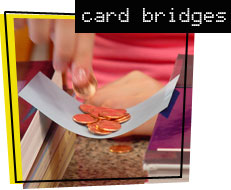 pennies on bridge
