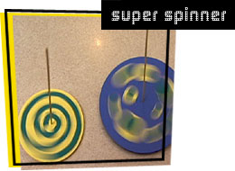 photo of finished super spinner