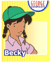 Becky's Trading Card