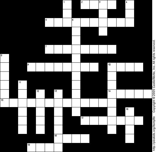 Crossword Puzzle