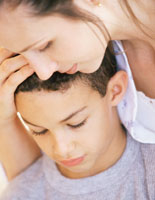 Mother and son