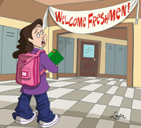 Freshman in High School