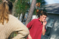 Kids smoking