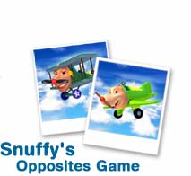 Snuffy's Opposites Game