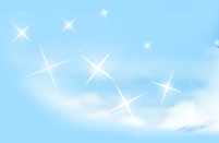 Sparkles in the sky
