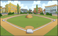 baseball field