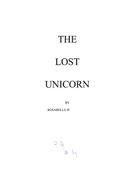 The Lost Unicorn