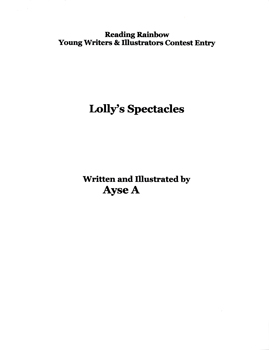 Lolly's Spectacles