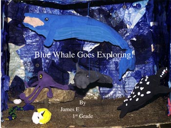 Blue Whale Goes Exploring!