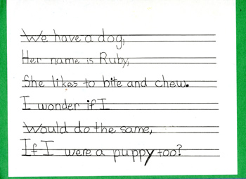 No Bite Ruby!!! A True Story