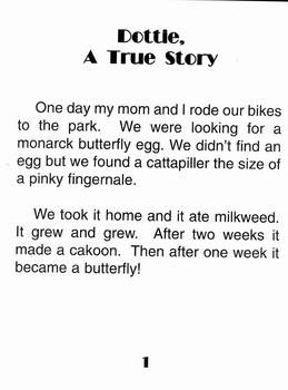 Dottie The Story of a Monarch Butterfly