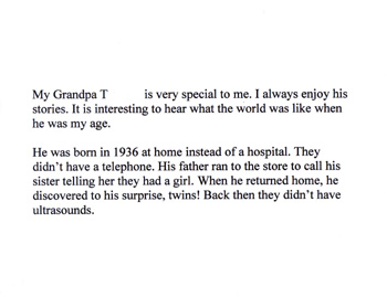 The World When Grandpa Was My Age
