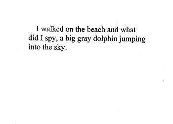 A Walk On The Beach