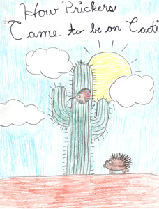 How Prickers Came to be on Cacti