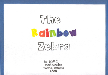 The Rainbow Zebra