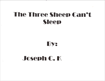 The Three Sheep Can't Sleep