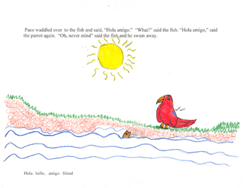 Paco the Parrot Looks for an Amigo