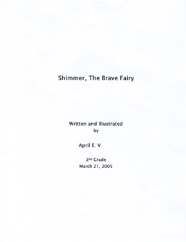 Shimmer, the Brave Fairy