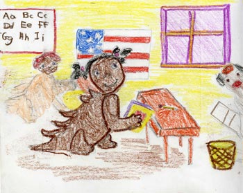 Kendra and the Kentrosaurus Civil Rights Movement.