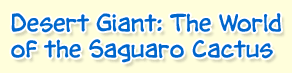 Desert Giant: The World of the Saguaro Cactus