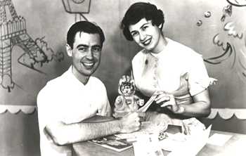 Mister Rogers with Josie Carey
