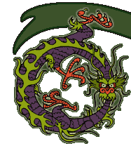 Illustration of a chinese dragon