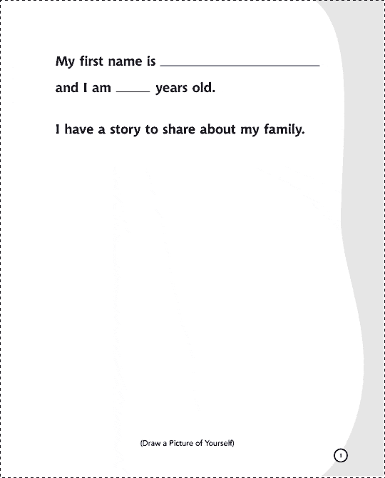 Printable Story Page