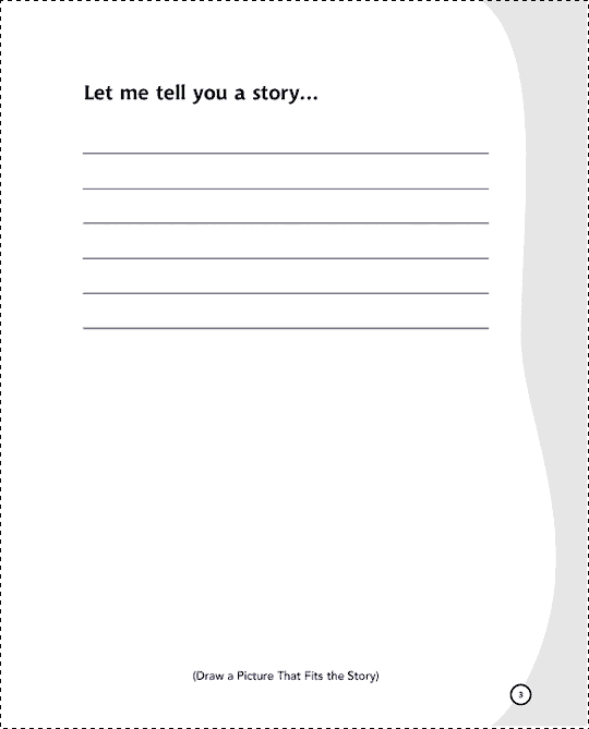 Printable Story Page