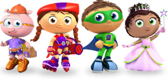 Super Why Characters