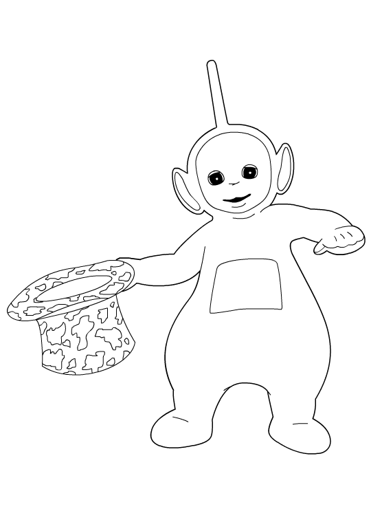 Print and Color Dipsy