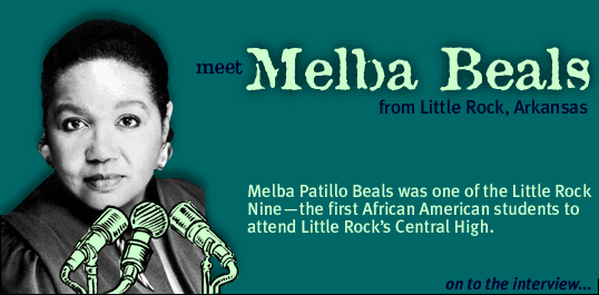 meet Melba Beals from Little Rock, Arkansas