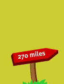 Miles to next stop