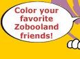 Color your favorite Zobooland friends!