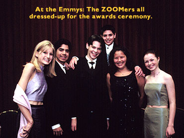 At the Emmys: The ZOOMers all dressed-up for the awards ceremony